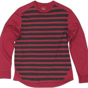 Roland Sands Design Apparel Men's County Oxblood/Black Long Sleeve T-Shirt